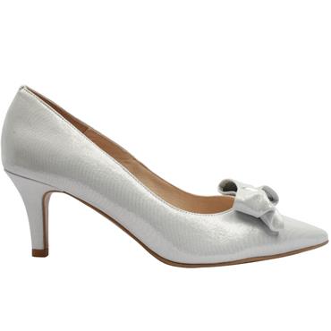 EMIS 8298 611 SHOE - WHITE SILVER